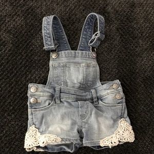 TODDLER H&M Denim Overalls Girls 2 Years Old